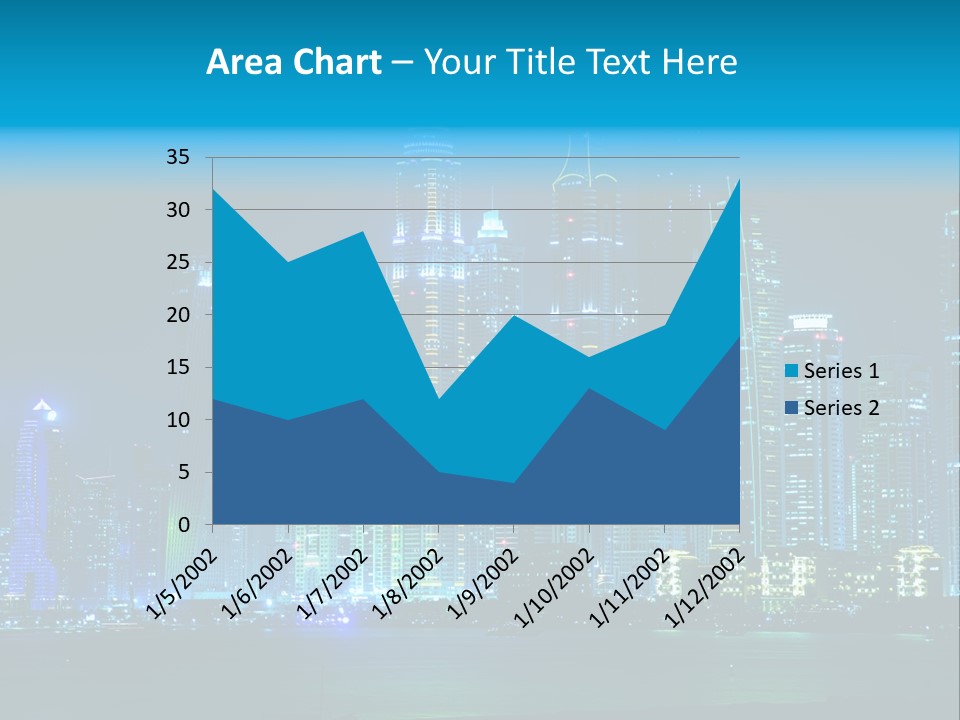 Metropolis Architecture Cityscape PowerPoint Template