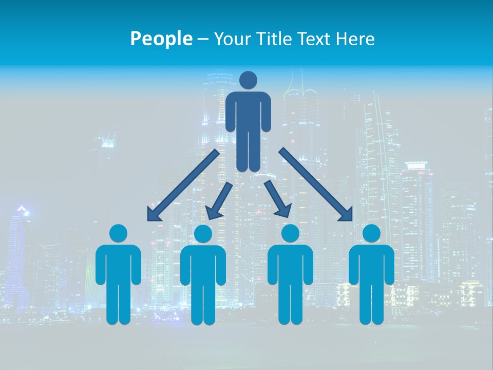 Metropolis Architecture Cityscape PowerPoint Template