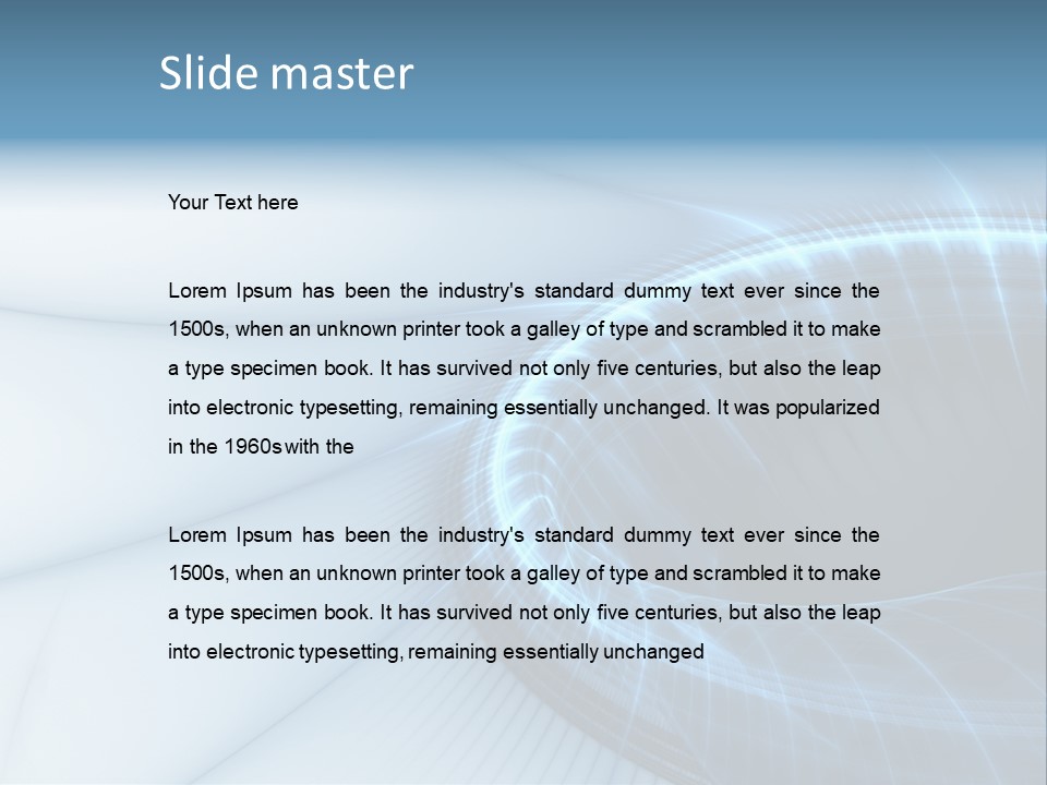 Pattern Graphic Creative PowerPoint Template