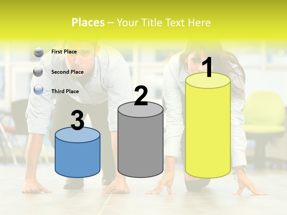 Male Professionals Formalwear PowerPoint Template