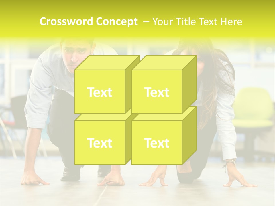 Male Professionals Formalwear PowerPoint Template