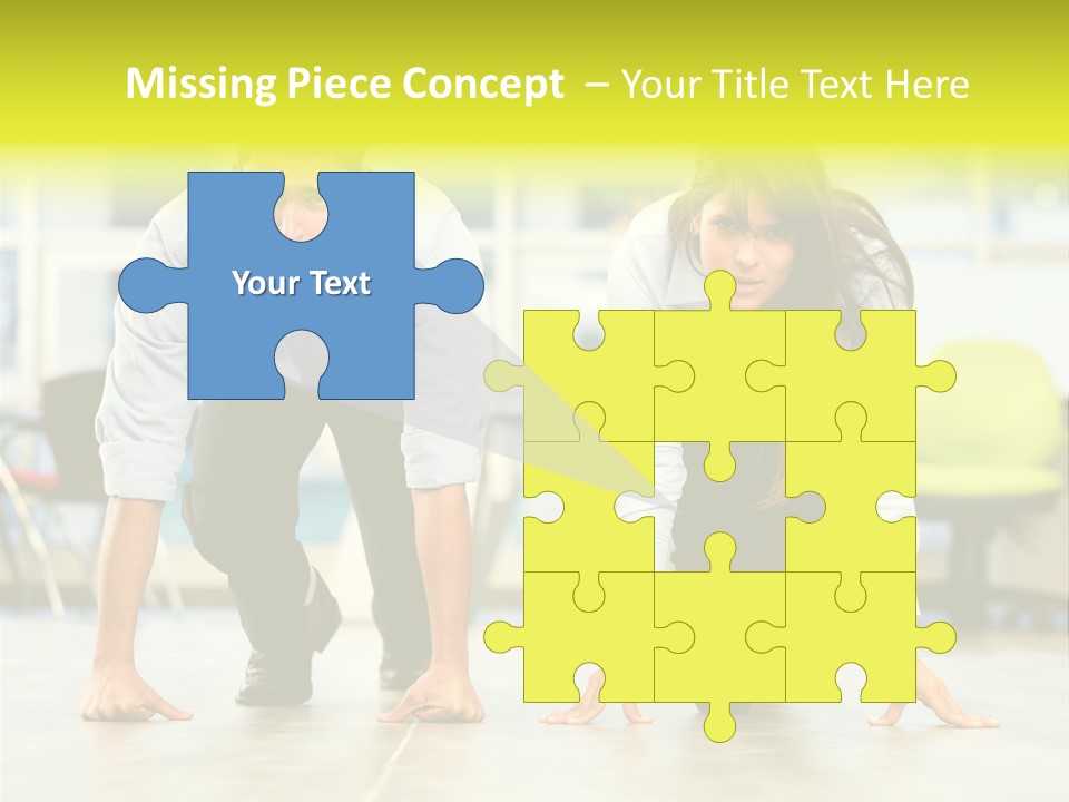 Male Professionals Formalwear PowerPoint Template