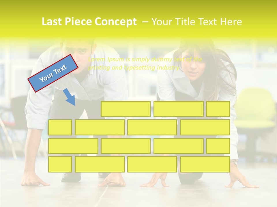 Male Professionals Formalwear PowerPoint Template