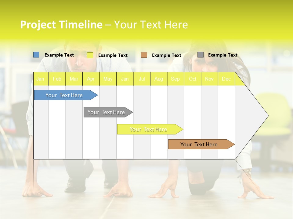 Male Professionals Formalwear PowerPoint Template