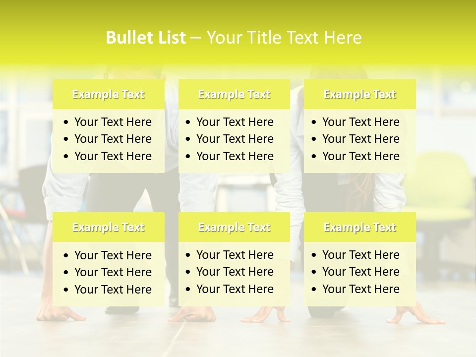 Male Professionals Formalwear PowerPoint Template