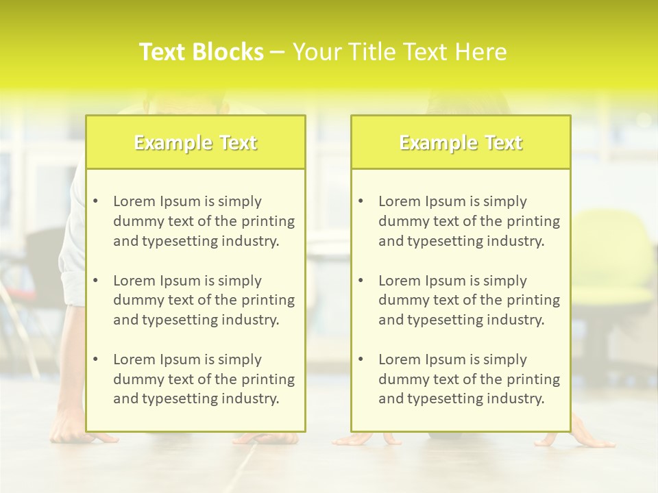Male Professionals Formalwear PowerPoint Template