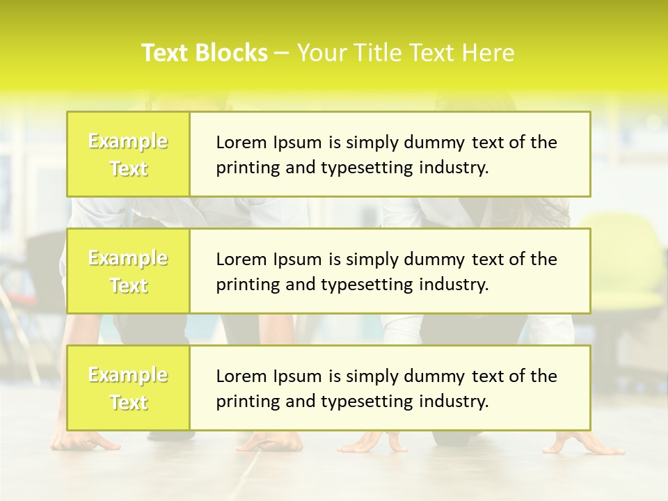 Male Professionals Formalwear PowerPoint Template