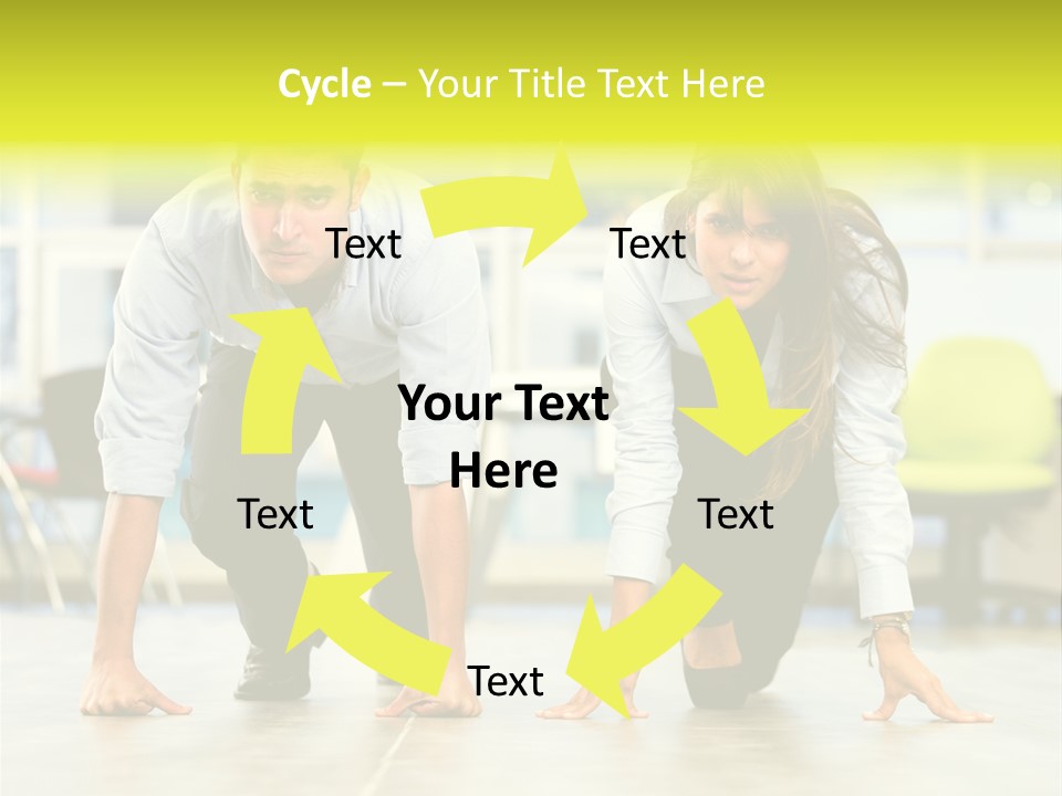 Male Professionals Formalwear PowerPoint Template