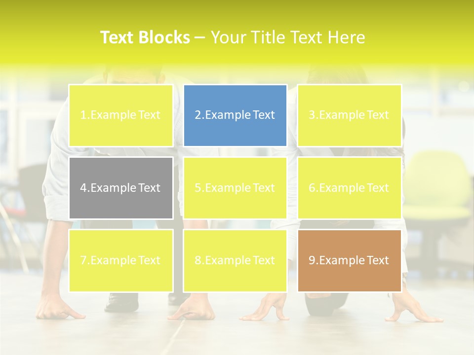 Male Professionals Formalwear PowerPoint Template