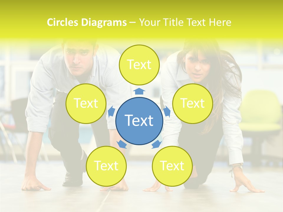 Male Professionals Formalwear PowerPoint Template