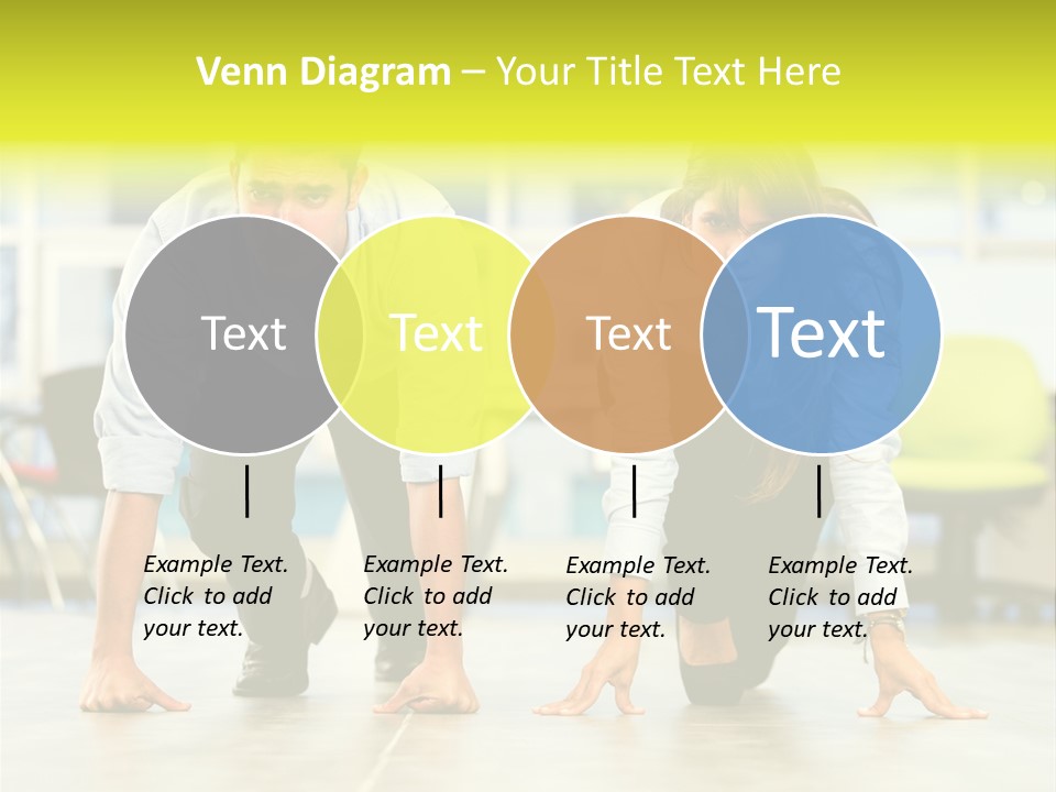 Male Professionals Formalwear PowerPoint Template