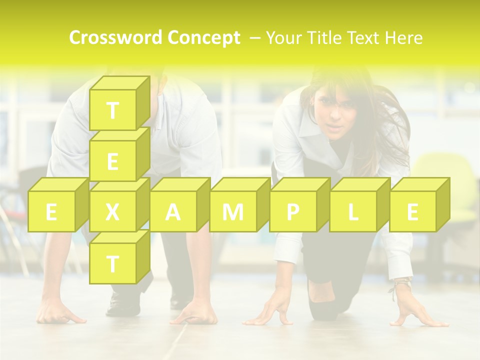 Male Professionals Formalwear PowerPoint Template