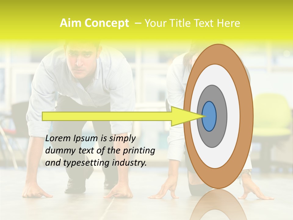 Male Professionals Formalwear PowerPoint Template