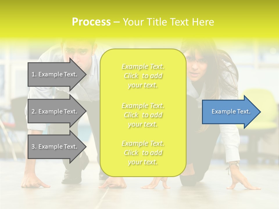 Male Professionals Formalwear PowerPoint Template