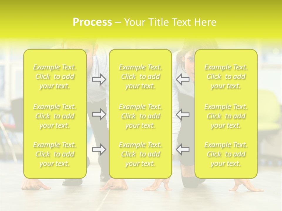 Male Professionals Formalwear PowerPoint Template