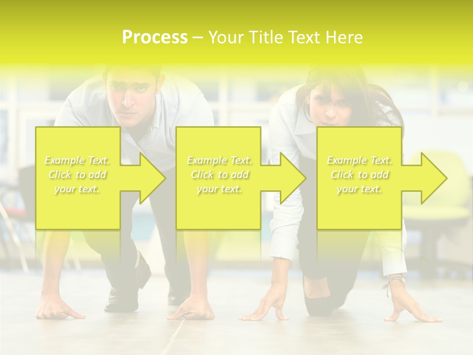 Male Professionals Formalwear PowerPoint Template