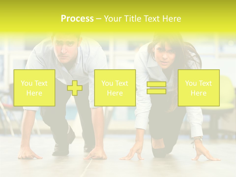 Male Professionals Formalwear PowerPoint Template