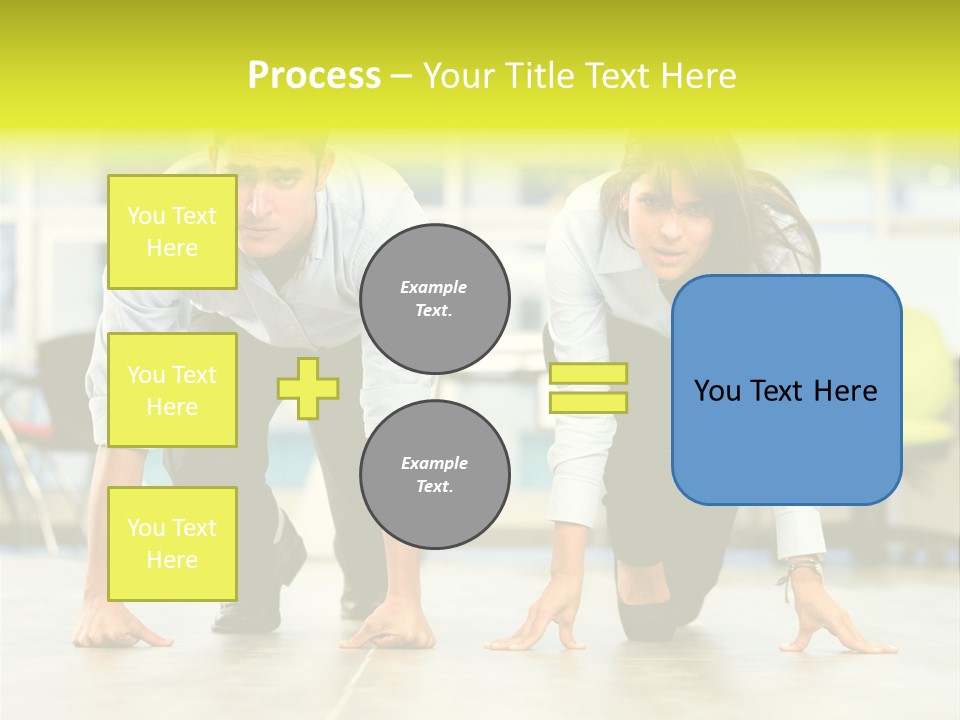 Male Professionals Formalwear PowerPoint Template