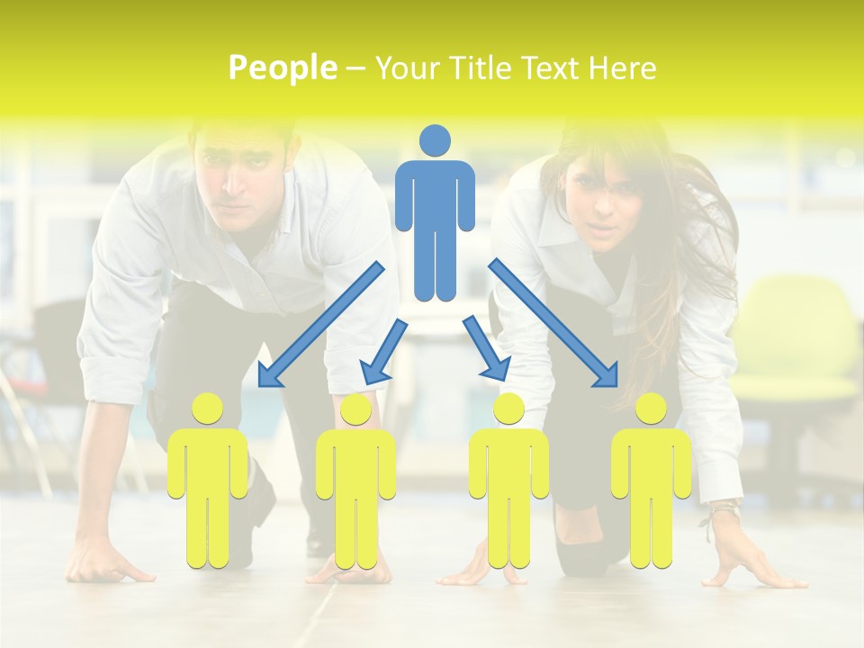 Male Professionals Formalwear PowerPoint Template