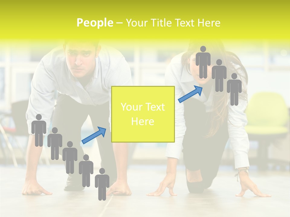 Male Professionals Formalwear PowerPoint Template