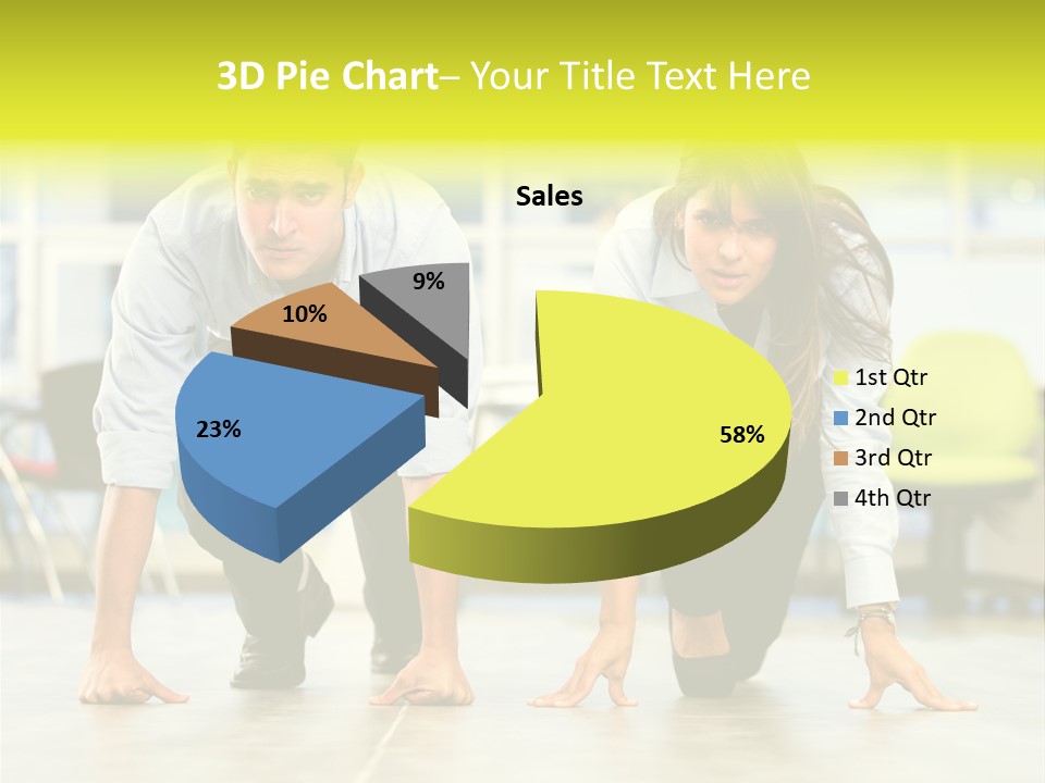 Male Professionals Formalwear PowerPoint Template