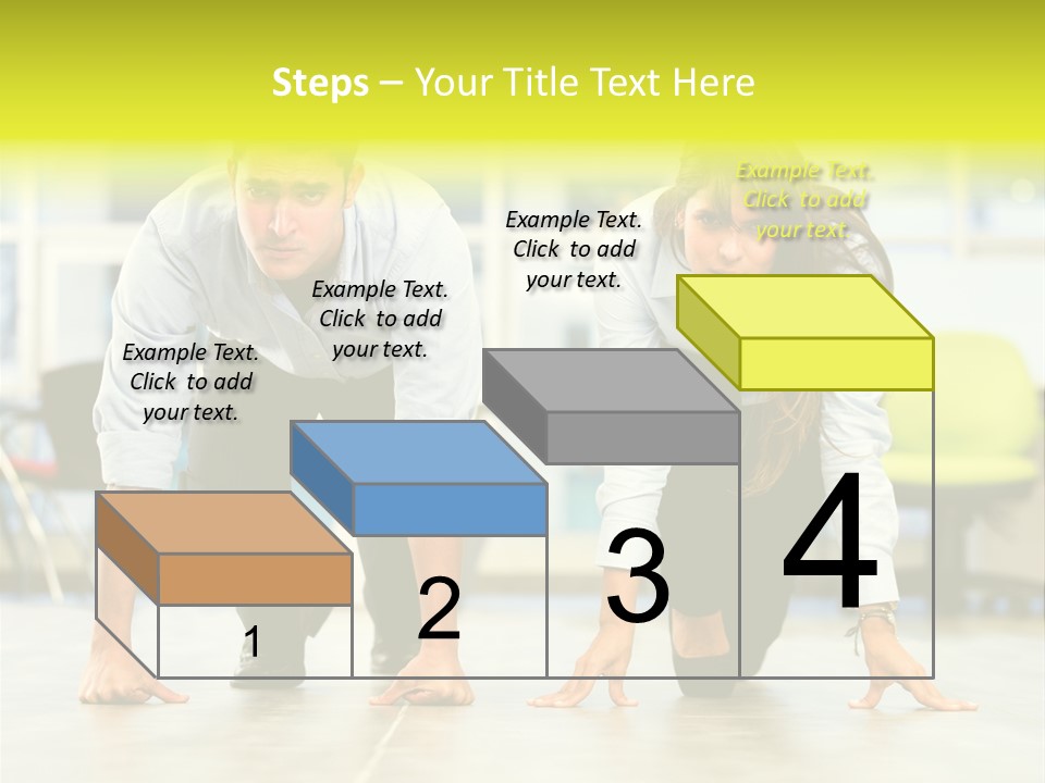 Male Professionals Formalwear PowerPoint Template