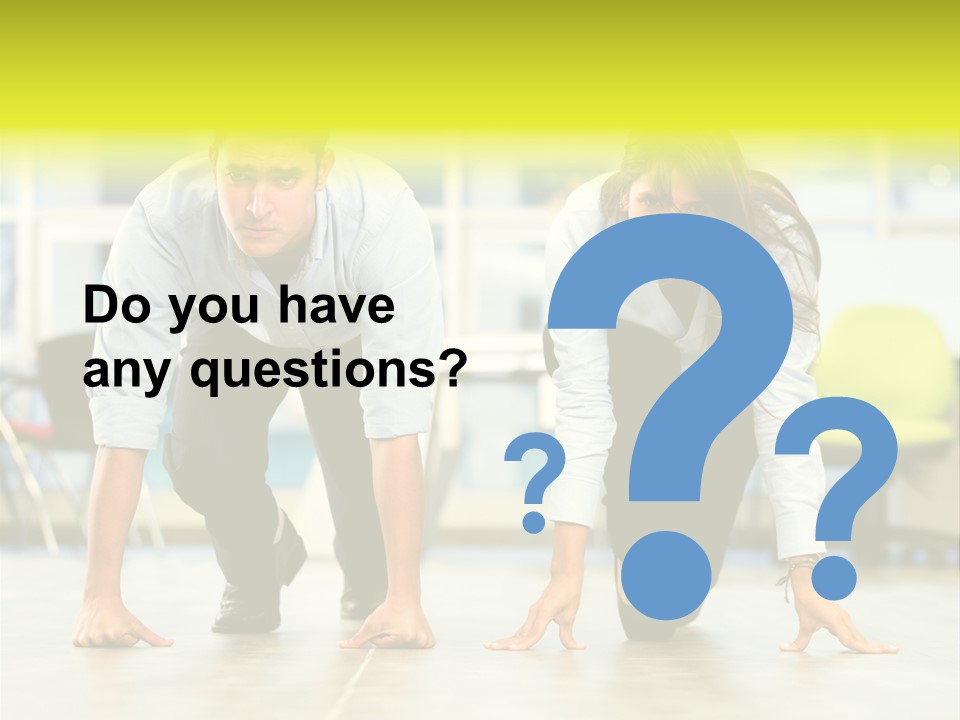 Male Professionals Formalwear PowerPoint Template