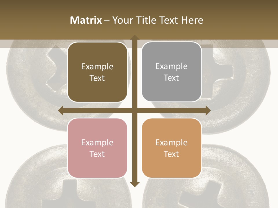 Old Detail Metal PowerPoint Template