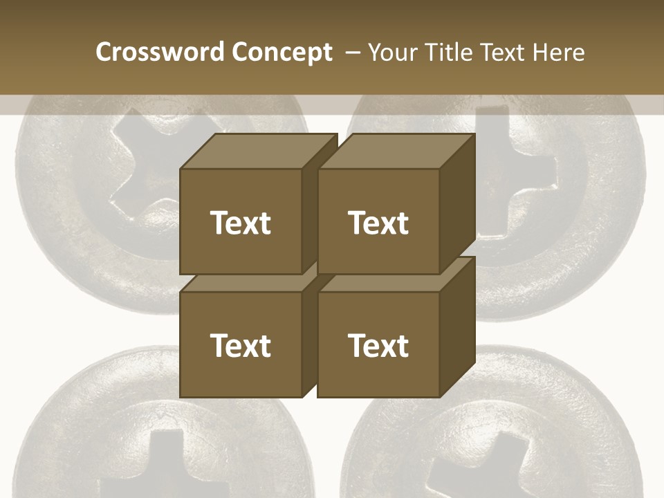Old Detail Metal PowerPoint Template