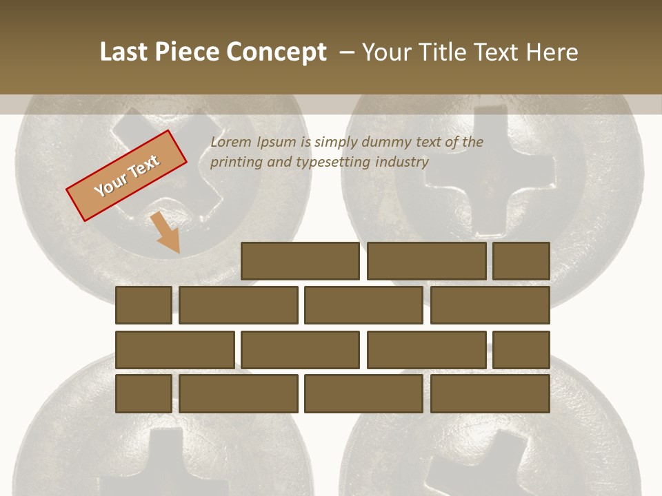 Old Detail Metal PowerPoint Template
