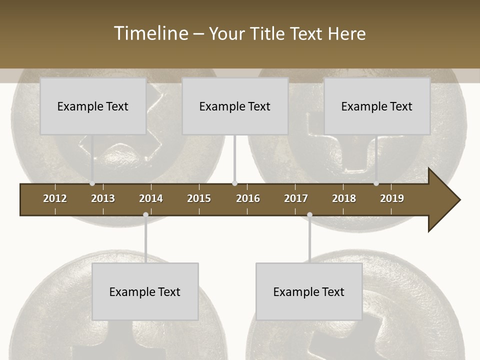 Old Detail Metal PowerPoint Template