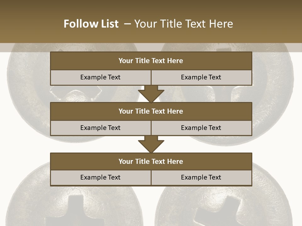 Old Detail Metal PowerPoint Template