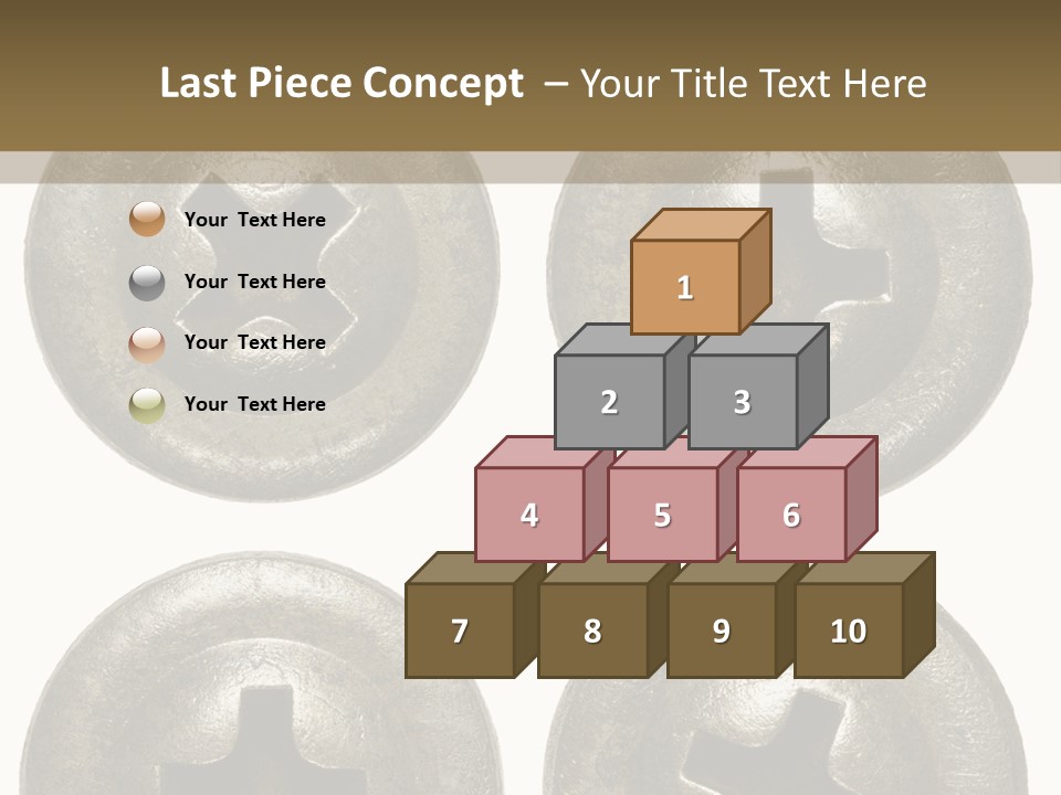 Old Detail Metal PowerPoint Template