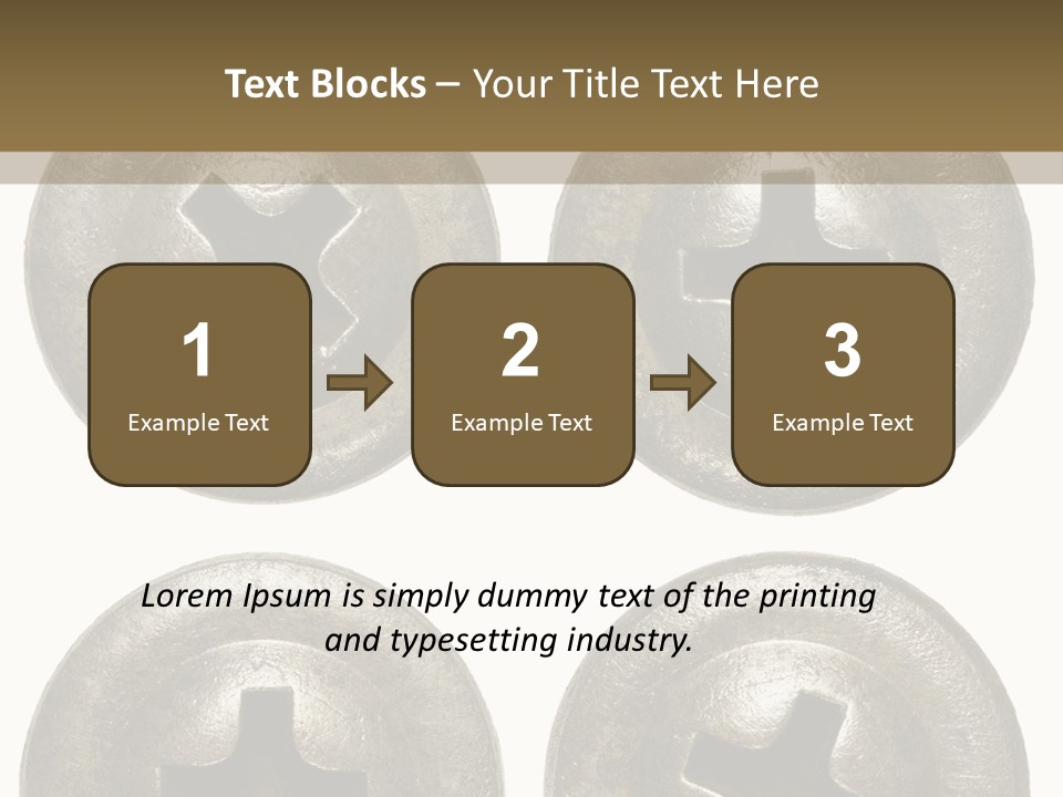 Old Detail Metal PowerPoint Template