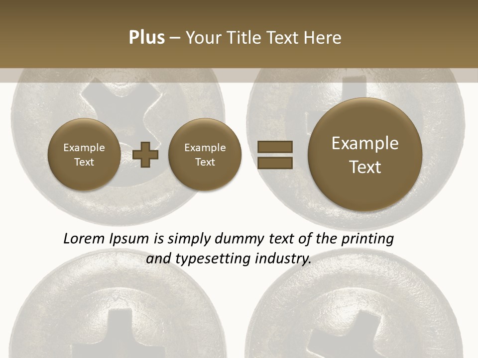 Old Detail Metal PowerPoint Template