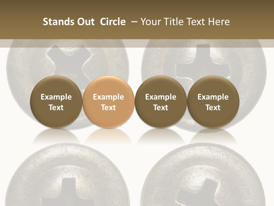 Old Detail Metal PowerPoint Template