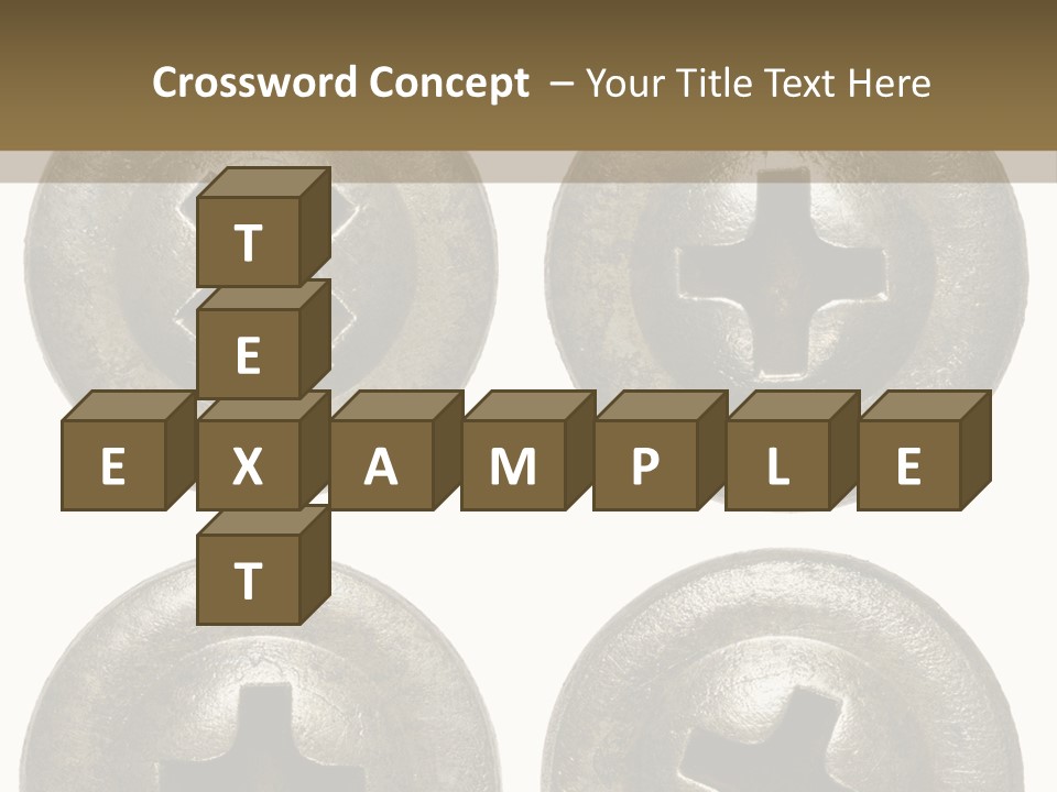 Old Detail Metal PowerPoint Template