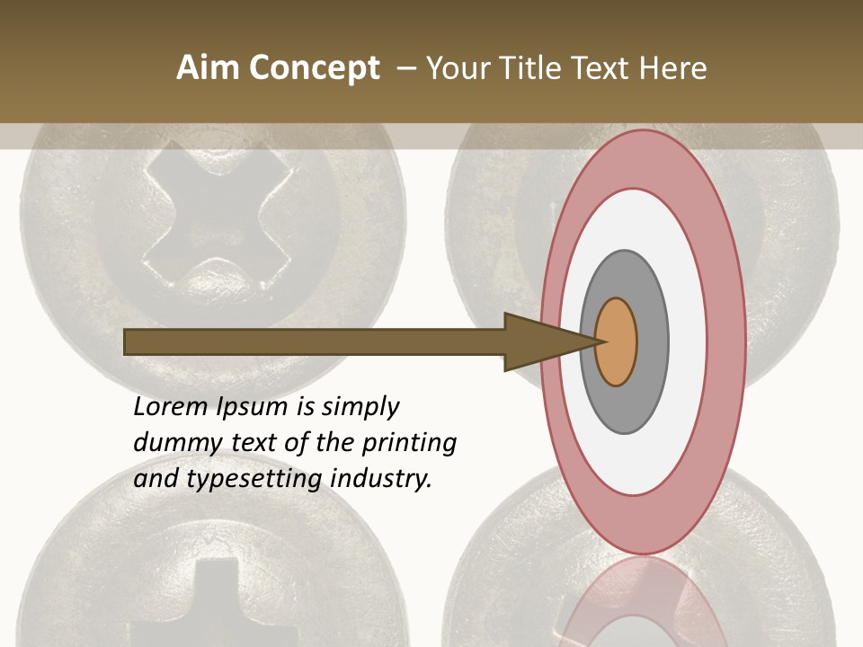 Old Detail Metal PowerPoint Template