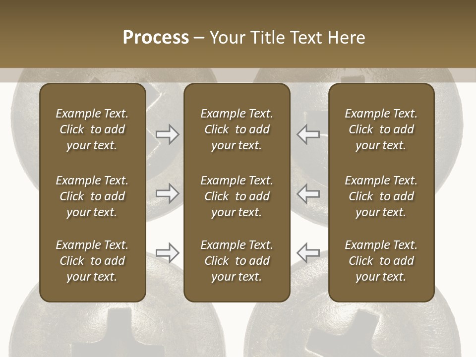 Old Detail Metal PowerPoint Template