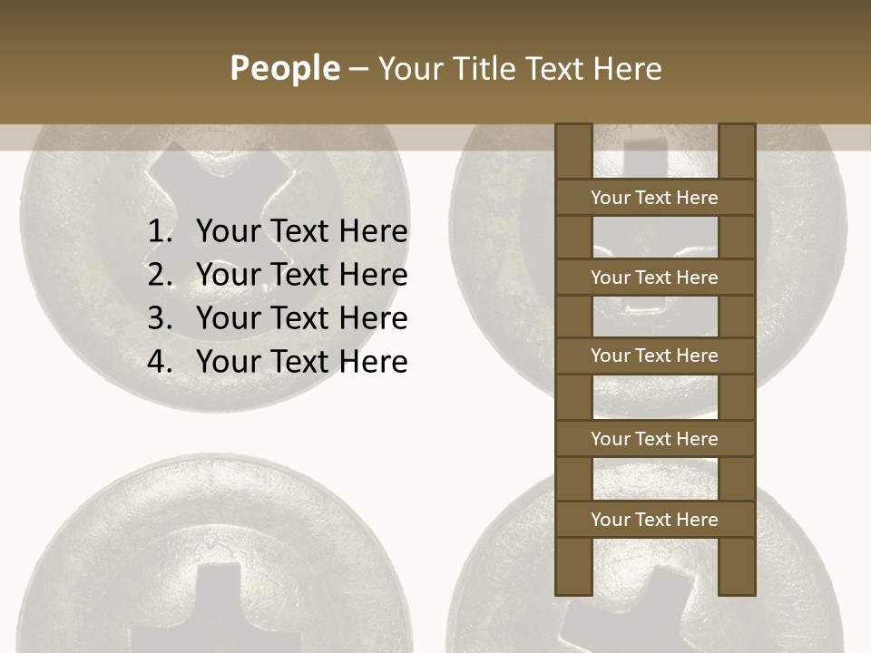 Old Detail Metal PowerPoint Template