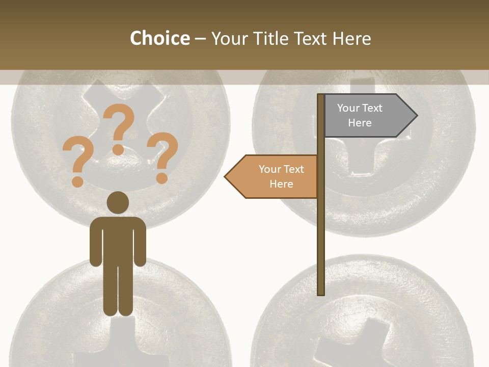 Old Detail Metal PowerPoint Template