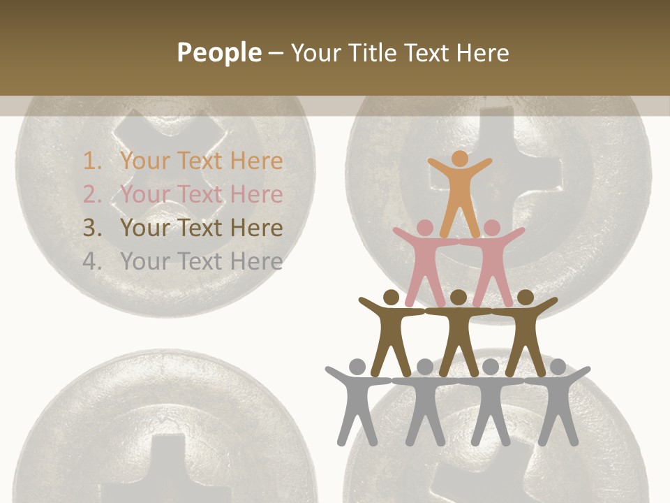 Old Detail Metal PowerPoint Template