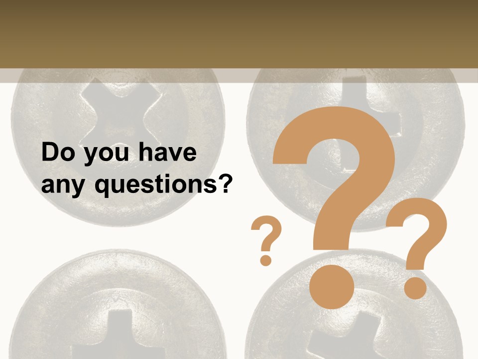 Old Detail Metal PowerPoint Template