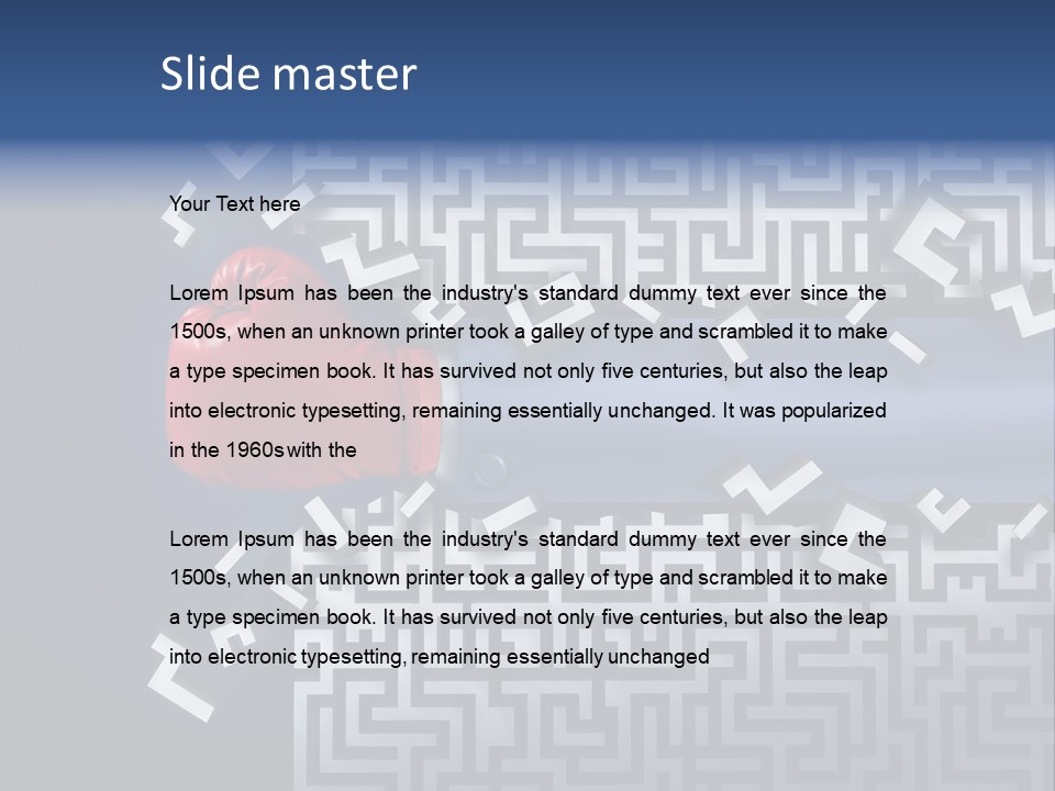 Shortcut Solving Clear PowerPoint Template