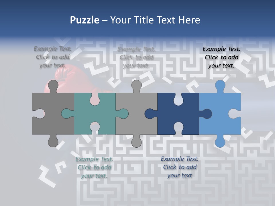 Shortcut Solving Clear PowerPoint Template