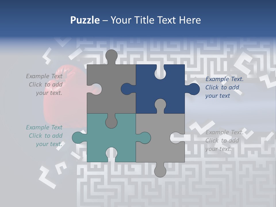 Shortcut Solving Clear PowerPoint Template