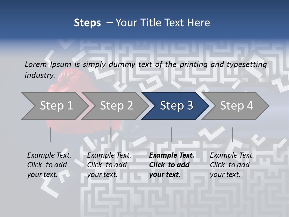 Shortcut Solving Clear PowerPoint Template