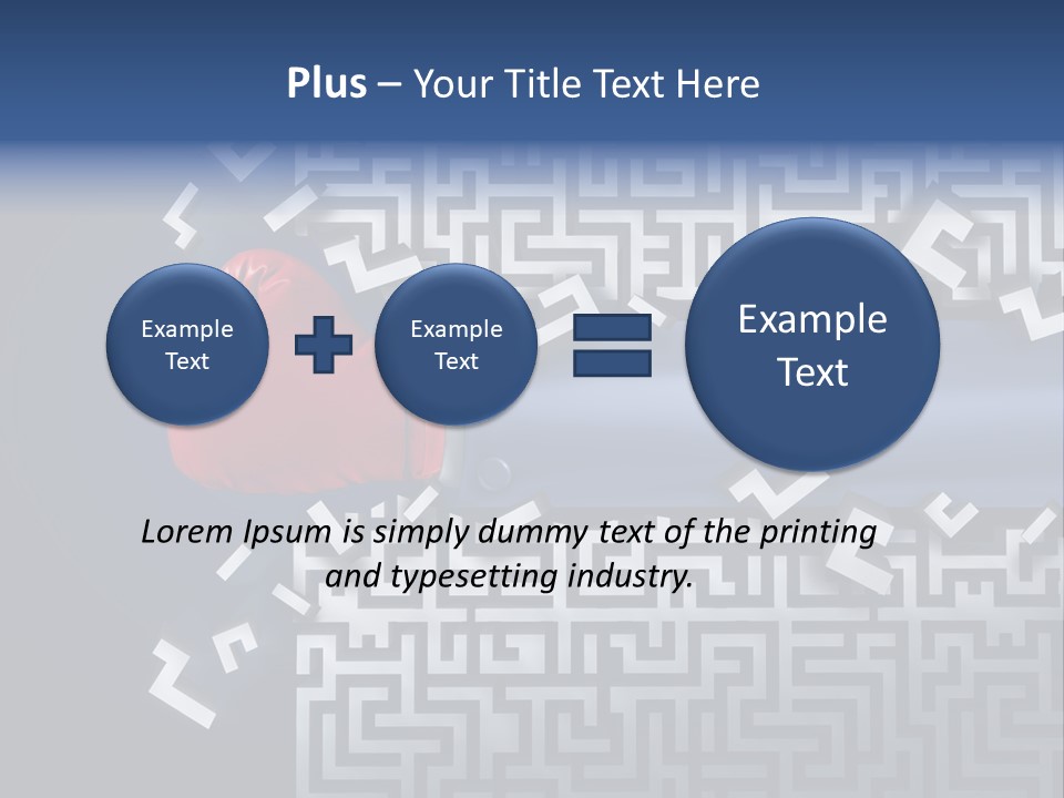 Shortcut Solving Clear PowerPoint Template