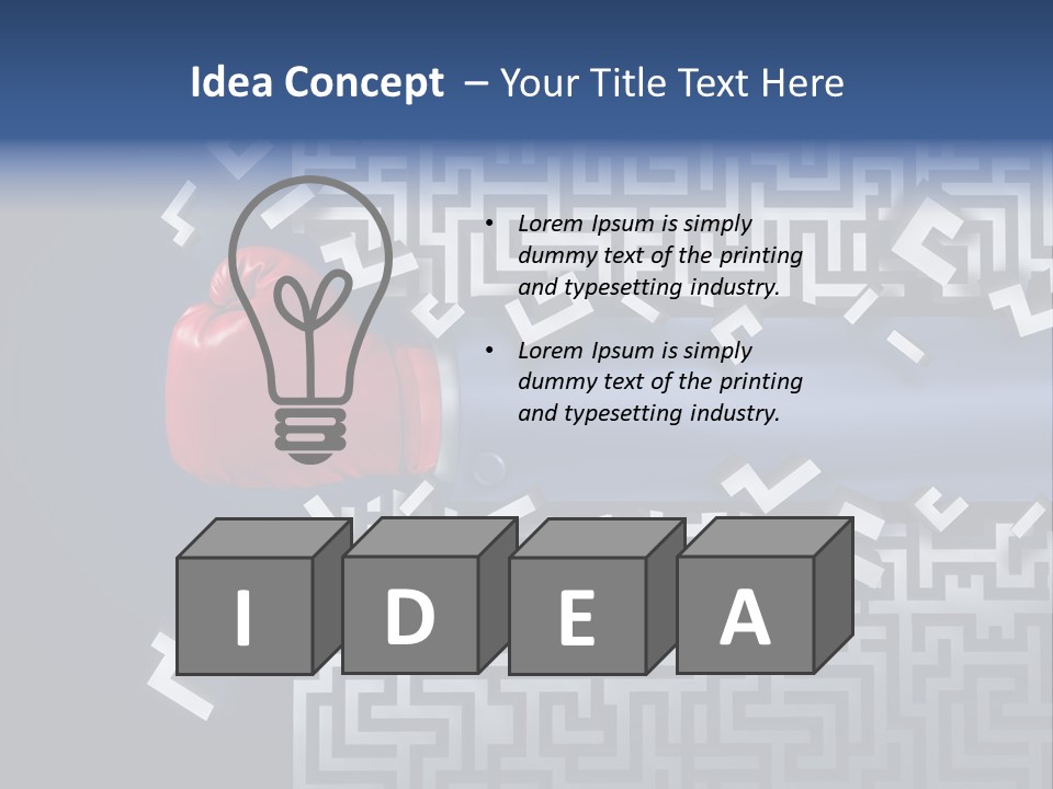 Shortcut Solving Clear PowerPoint Template