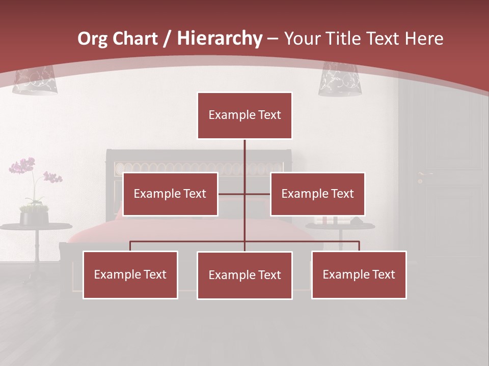 Parquet Home Black PowerPoint Template